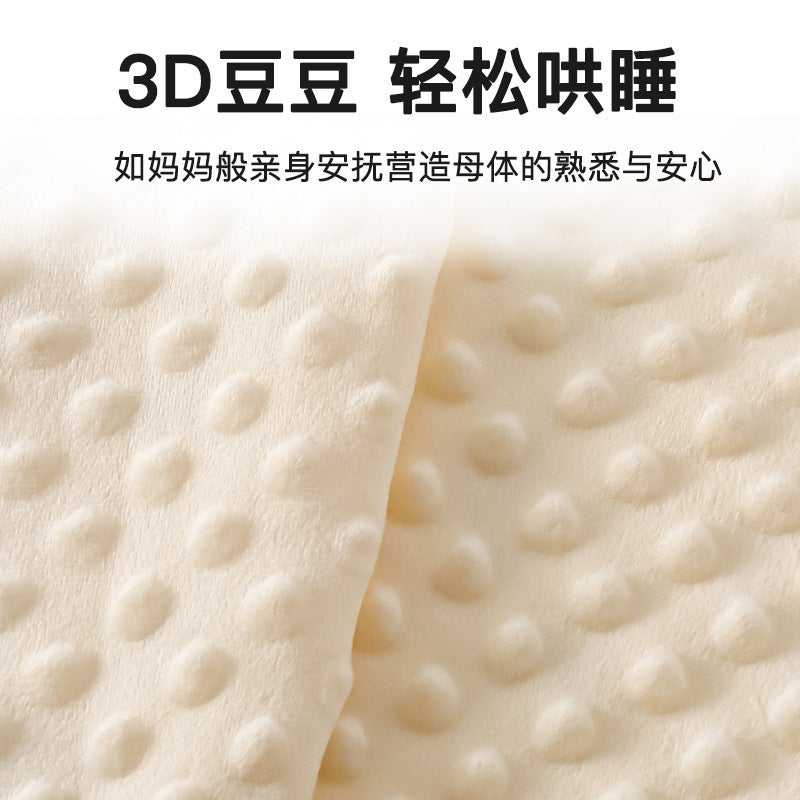 Baby Beanie Blanket Four Seasons Gauze Air Conditioning Quilt Children'S Cotton Wrinkle Baby Blanket Cartoon Pure Cotton Comfort Blanket - Image 4